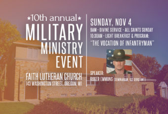 Ministering to Our Military Event